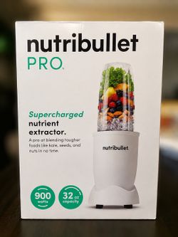 nutribullet Pro 900 Personal Blender, Matte White