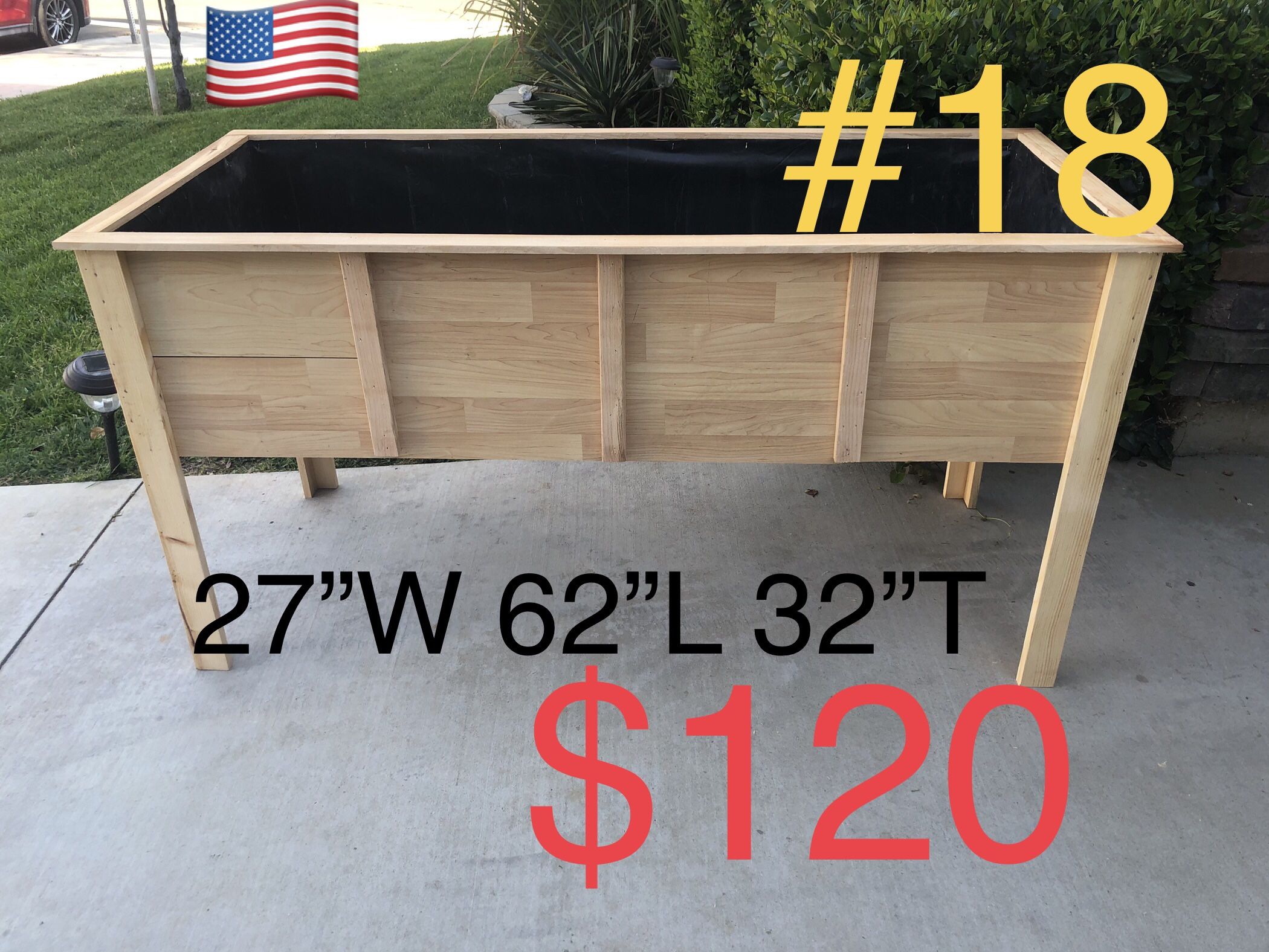 Wood Planter Box