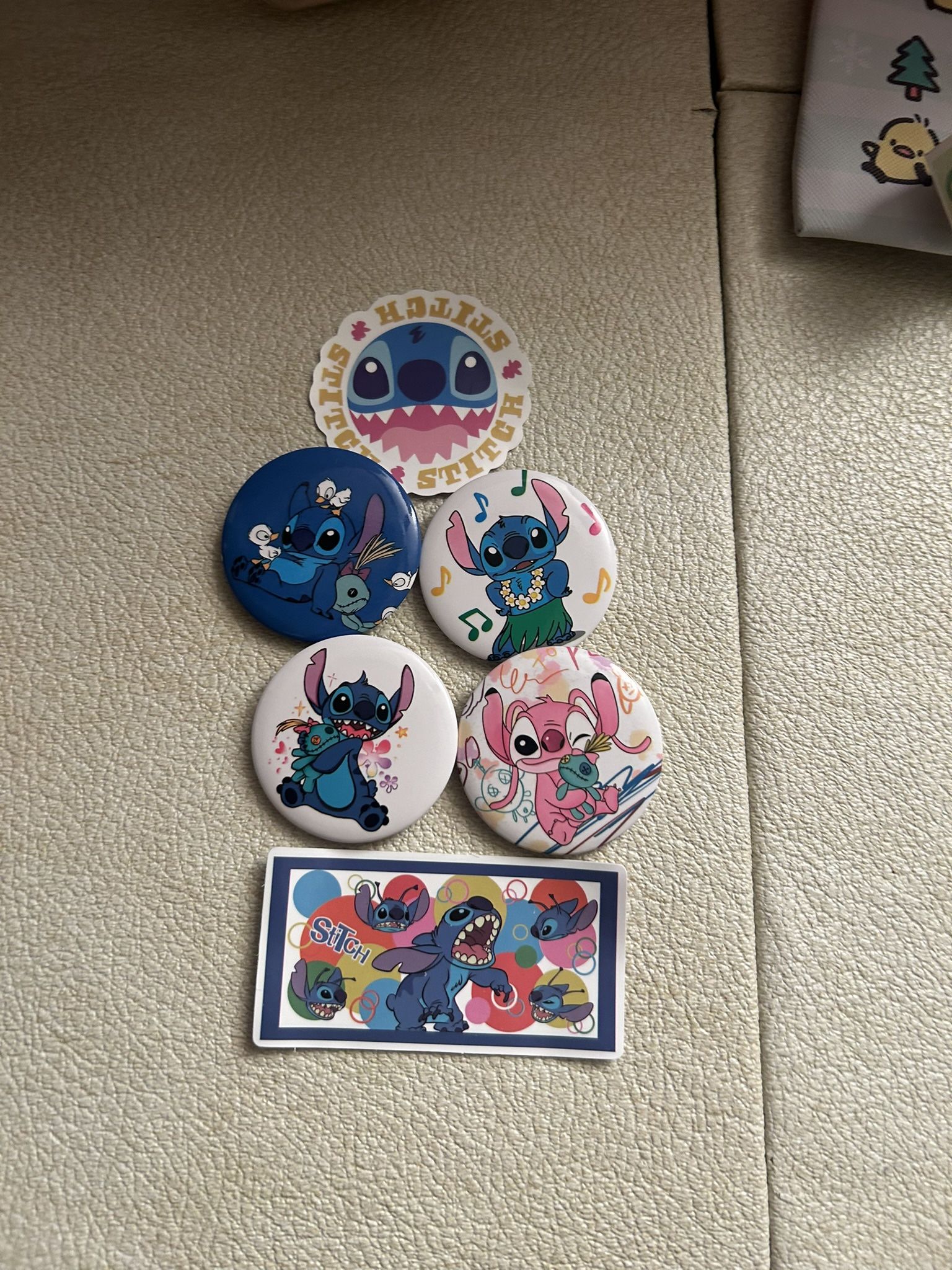 Stitch Pin Set Of 4