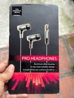 The Sharper Image Pro Headphones In-Ear