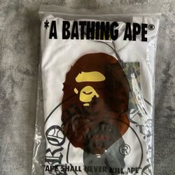 White Chrome x Bape T-shirt (BRAND NEW)