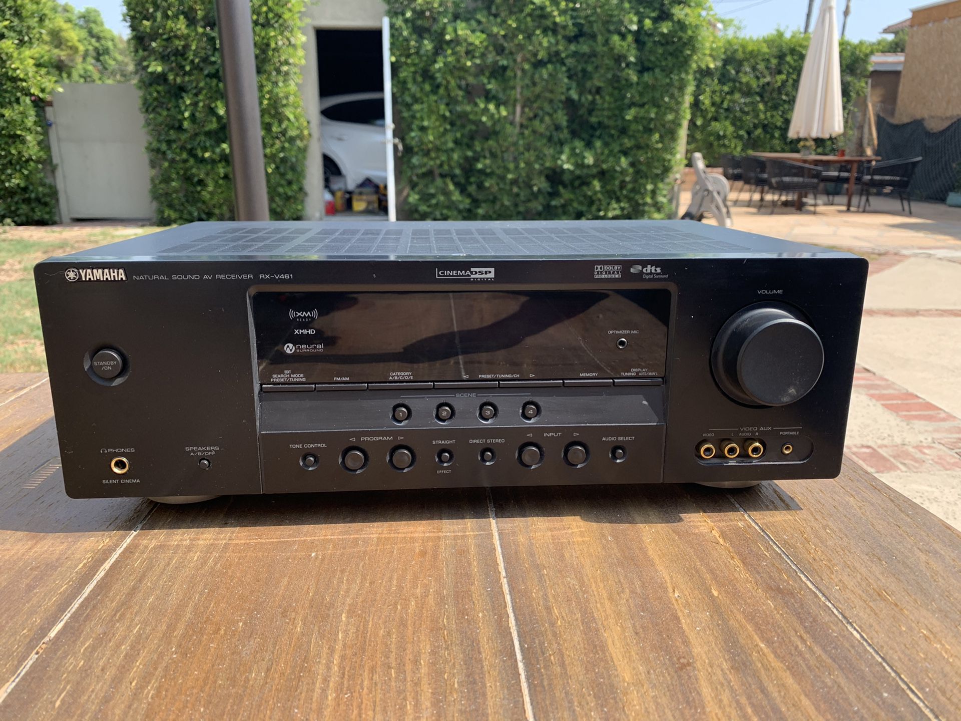 Yamaha RX-V461 5.1 Channel 500 Watt Natural Sound A/V Receiver