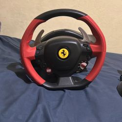 Ferrari gaming steering wheel