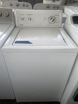 Kenmore 24in. top load washer working perfectly with 4 months warranty