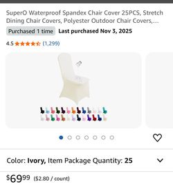 New Chair Covers