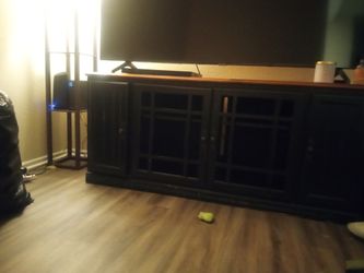 Wood stand for 75 in. T.V.