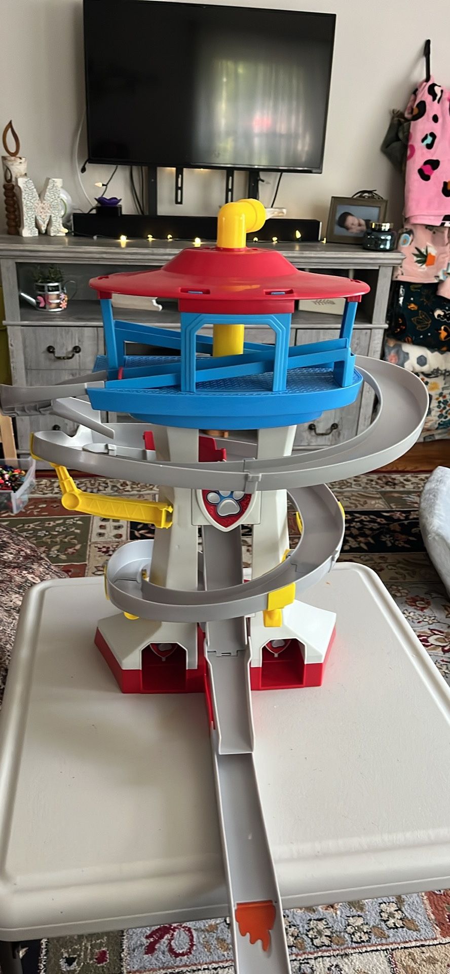 Paw Patrol Race Track And Cars