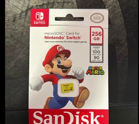 Microsdxc Card For Nintendo Switch Sandisk