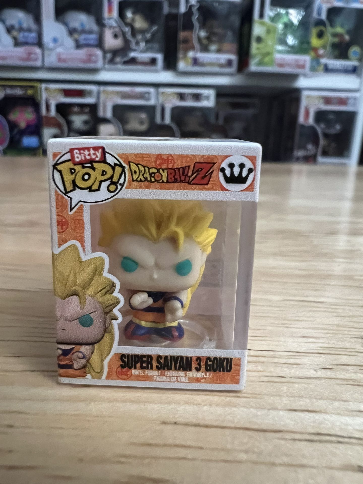 RARE CHASE BITTY Super Saiyan 3 Goku Dragon Ball Z Funko Pop #492 DBZ Anime