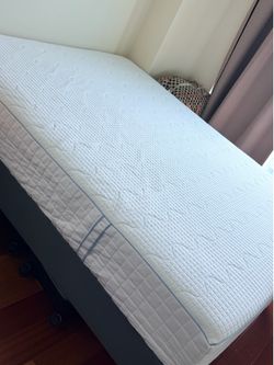 IKEA queen size mattress and bedstead