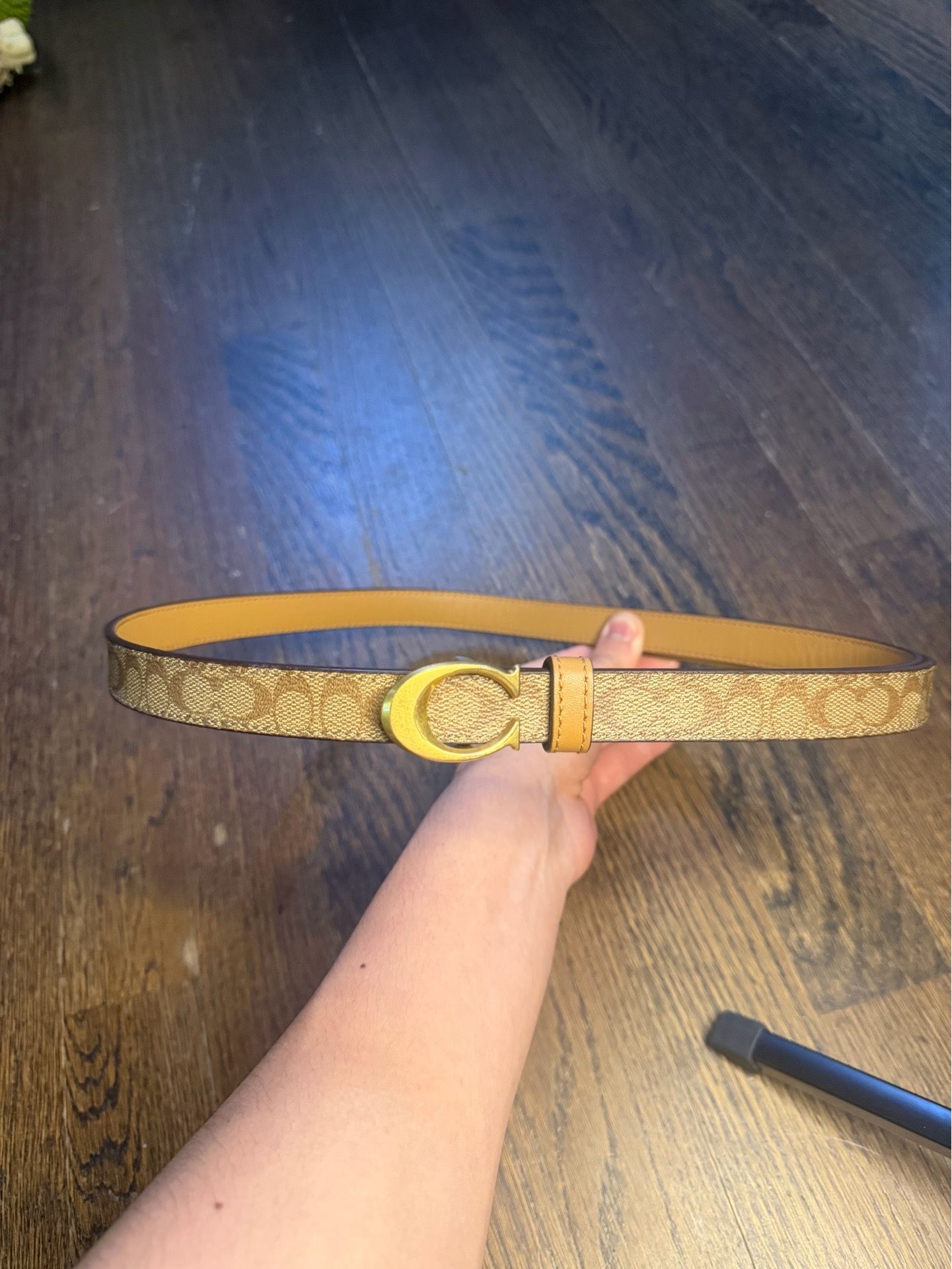 Coach Signature Monogram Belt Bridgette✨ | 40+ Style, Elegance & Confidence | Styling my  main image 2