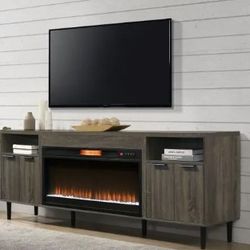 Electric Fireplace And TV Stand