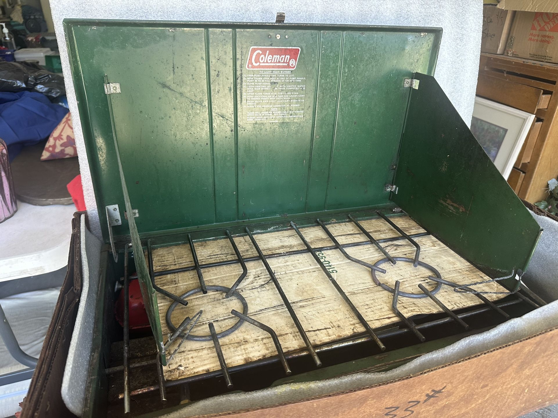 Coleman 2 Burner Propane Camp Stove