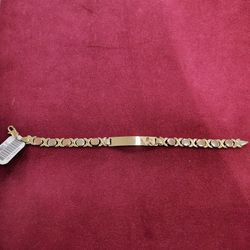 $1550 14k ID Bracelet