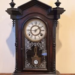 Antique Wooden Clock