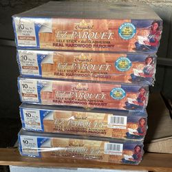 FREE 60 sqft Self adhesive hardwood parquet