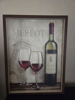 Framed wall art