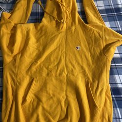  XL champion orange hoodie 