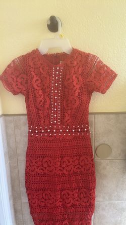 Red Brand New Dress size Small $30