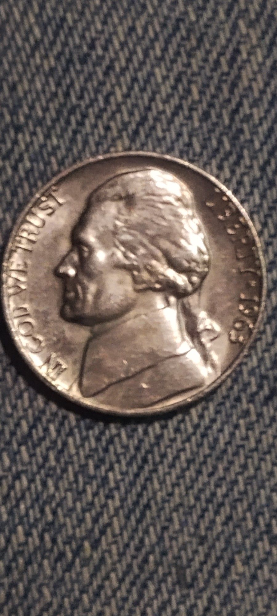 1963 Mint State Jefferson Nickel 5 Full Steps