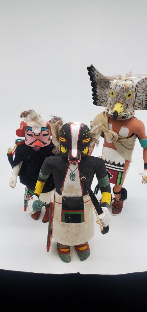 Vintage Hopi Kachina Dolls