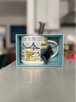 Starbucks Been There Series New York City Coffee Mug (2023, Brand New)