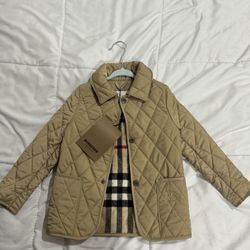 Burberry Toddler Jacket 2-3 Year Old New With Tags