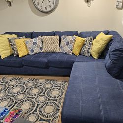 Blue Sectional From Ashley Furniture 
