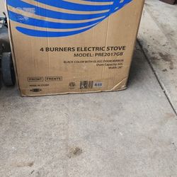 Brand New in box never opened Premium Levella 20 in. 2.2 cu. ft. 4-Burner Single Oven Electric Range