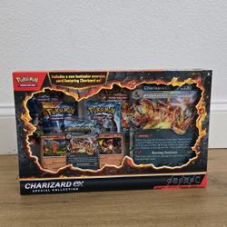 For Sale:
Brand New Still Sealed Pokemon Trading Card Game TCG Charizard ex Special Collection