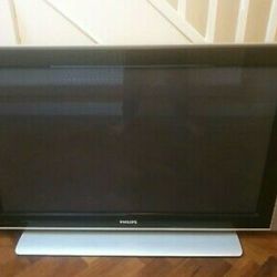55" In. Phillips Tv With Remote