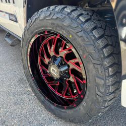 20x10 Wheels And Tires 275/55/20