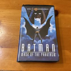 Batman Mask Of The Phantasm VHS