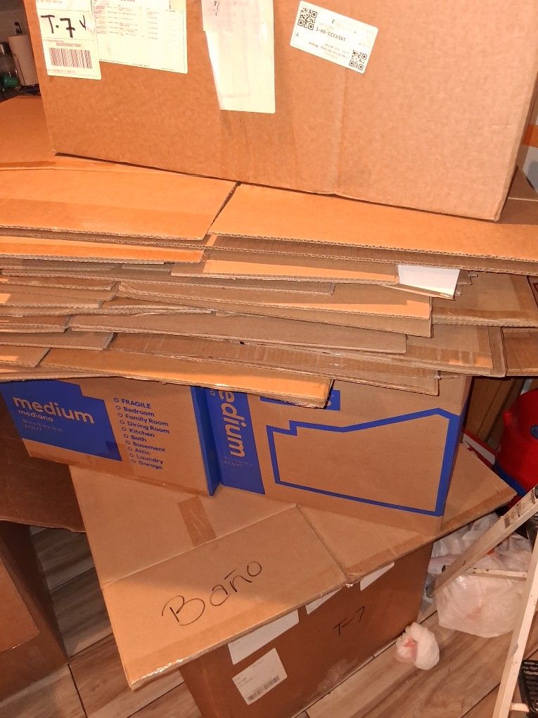 46 Used Moving Boxes