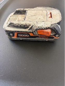 lithium ion 18v Ridgid Hyper Li lithium Ion