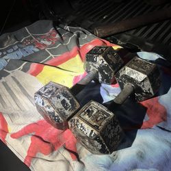 30lbs dumbbell steel set
