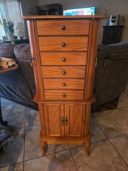 Wood Jewelry armoire