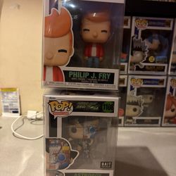 Philip J. Fry And Astroboy Funko