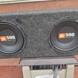  SPEAKERS BOSINAS JBL 10 INCHES GOOD CONDICIÓN ABLO ESPAÑOL 