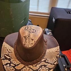 Snake Skin Hat