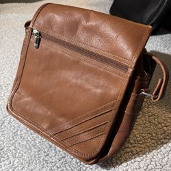 Colombian Leather Messenger Bag Crossbody -$175