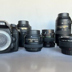 Nikon D7200 with extras