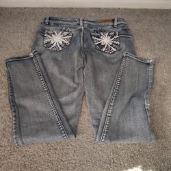 blue jeans size 14