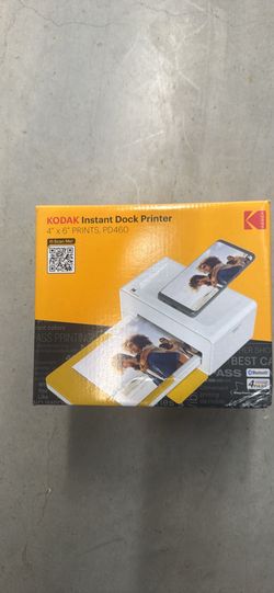 Kodak instant dock printer w/photo sheets