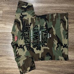 Supreme Camo Prevail Tee ( Large )