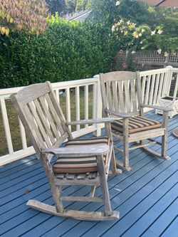 Smith & Hawken Rocking Chairs