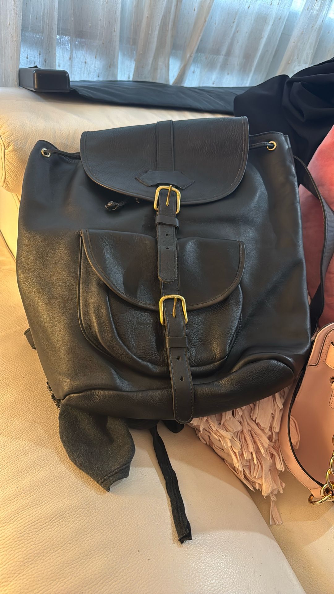 Coach Backpack Black Men/women