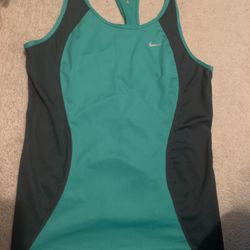 Womens Size Large Nike Teal Tank Top 