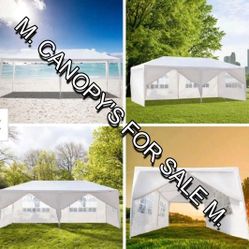 10x20 Canopy Tent Sidewalls Included 