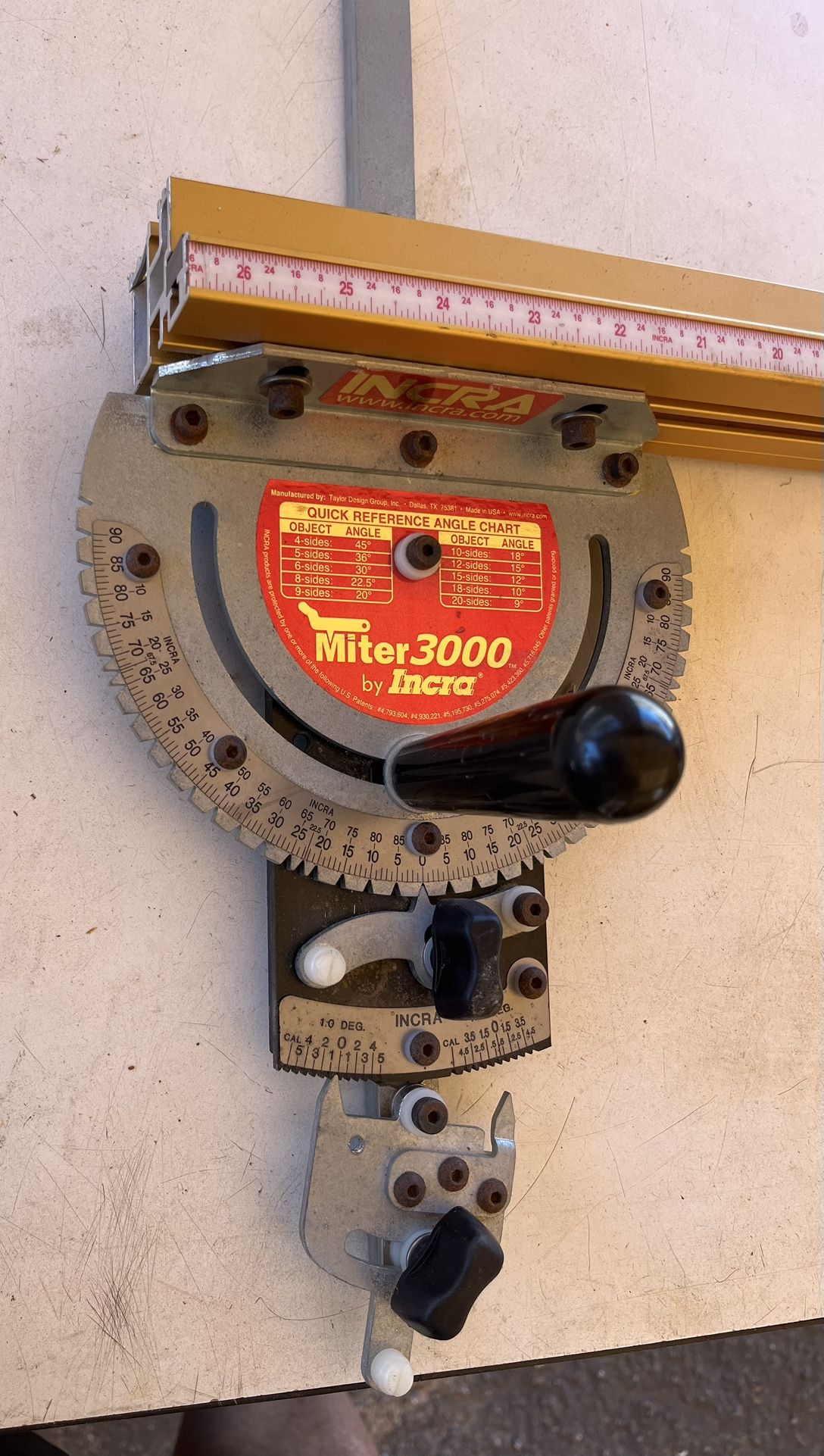 Incra Miter 3000 Miter Gauge